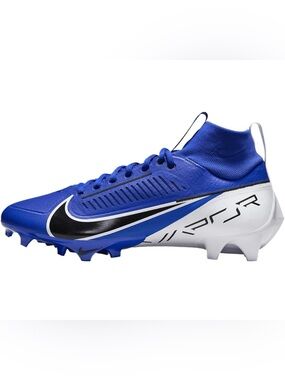 Nike Vapor Edge Pro 360 Men's Football Cleats, Size 16, Blue/Black/White-NEW